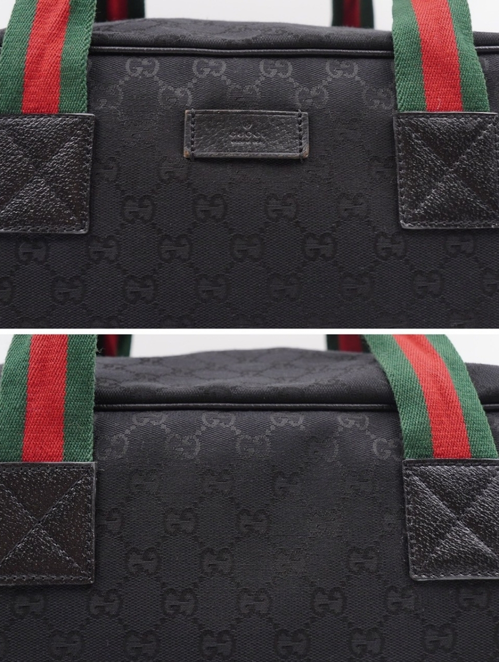 CG35 💗 Gucci GG Canvas Web duffel Bag - Picture 6 of 12